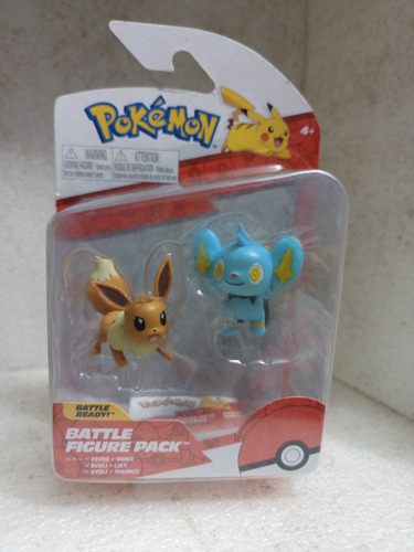 Pokémon Eevee Y Shink Jazwares Mr34 