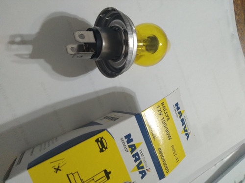 Lampara H4 Amarilla Citroen Renault Peugeot Vw Fusca 100/90