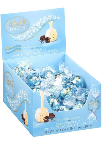 Lindt Lindor Trufas Stracciatella De Chocolate Blanco 720gr