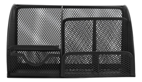 Escritorio De Malla Con Soporte Para Bolígrafos De Metal