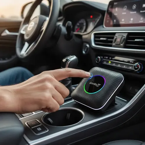Streaming Box Automotivo Carlinkit Carplay Android 13 128GB 8GB