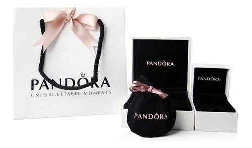 Imagen 2 de 3 de Oferta 40% Pulsera Pandora Para Charms Broche Pavé