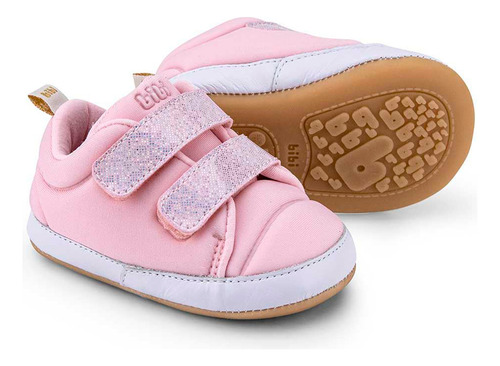 Zapatillas Afeto Joy Ii Rosa Niñas Bibi