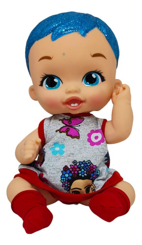 Muñeca Bebe Baby Con Sonido Peke Fusi Colors