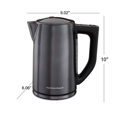 Hamilton Beach 41027 Tetera Hervidor De Agua 6 Ajustes 1.7 L