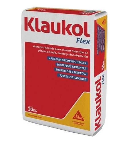 Adhesivo Klaukol Flex Para Colocaciones Específicas