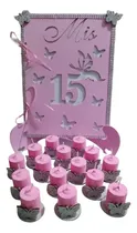 Comprar 15 Velas + Libro De Firmas 15 Años Con Mariposas 