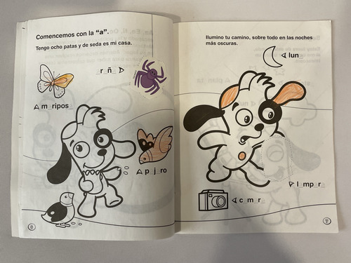 Libro Calcomanias Doki Discovery Kids 6/31 Stickers Pegadas (Usado)