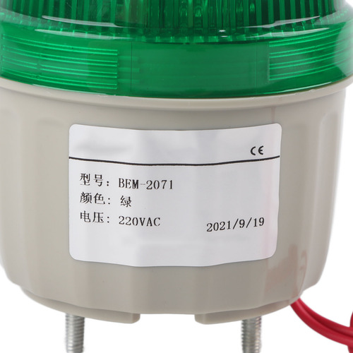 Indicador Led Estroboscópico Berm Warning Bem-2071 Con Deste