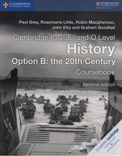 Cambridge Igcse History Coursebook  -  Aa.vv.