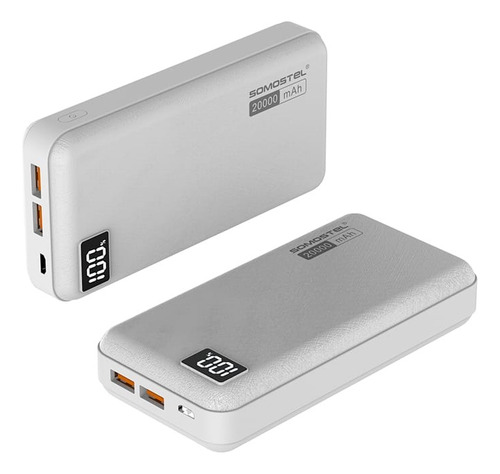 Batería Externa Portátil Carga Rápida Power Bank 20000 Mah