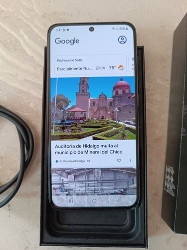 Teléfono Celular Samsung S23 De Color Negro, 8 Y 256gb, Caja Negro (Usado)