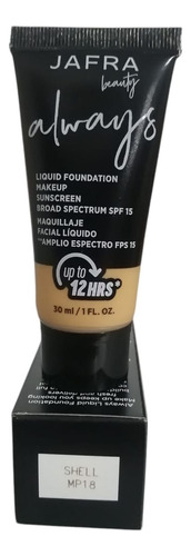 Maquillaje LĂquido Jafra Shell Mp18 - Piel Media 12hrs Shell Mp18 Piel Media