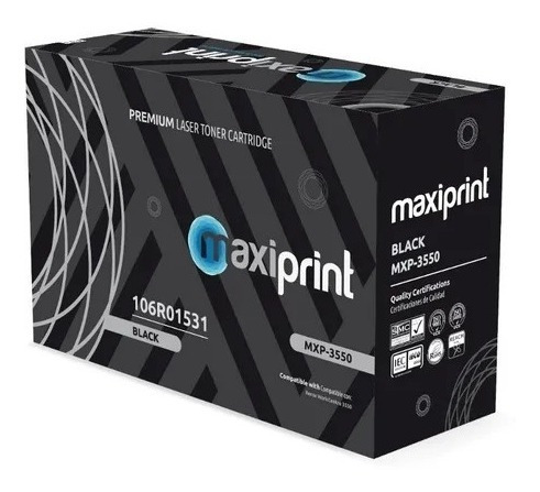 Recarga Toner Maxiprint Compatible Xerox 3550