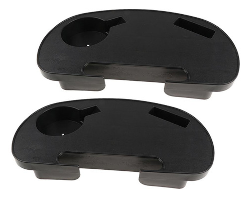 2 Pedazo Bandeja De Silla Reclinable Plegable Portavasos
