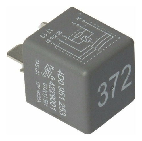 Relé De Bomba De Combustible 372 Para Vw Audi A4 A6 4d095125