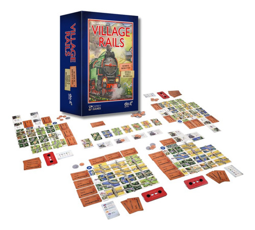 Village Rails Juego De Mesa En Español - Do It Games