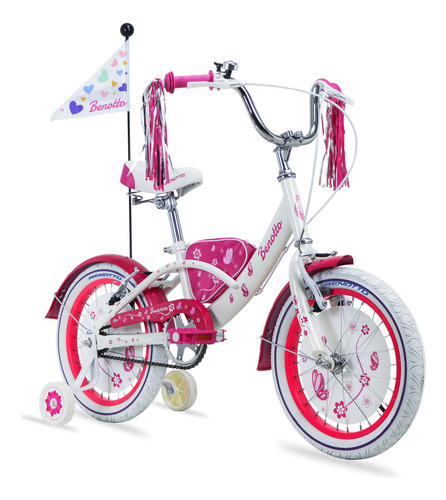 Bicicleta Benotto Urbana Brianna R16 Infantil