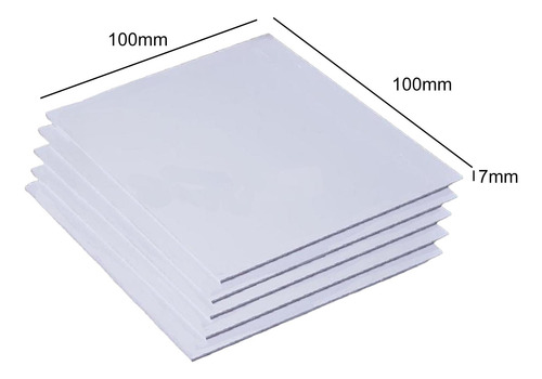 5 Pçs Folhas De Espuma De Paisagismo 10cm X 10cm X 0,7cm