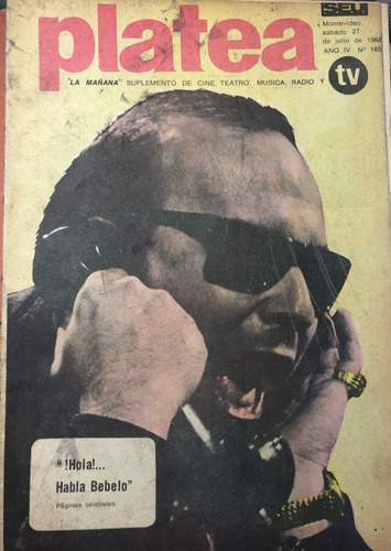 Revista Platea, Nº 165, 1968, Cine Radio Teatro , Rba