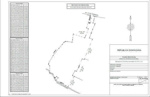 Terreno En Venta En Canca La Piedra, Tamboril