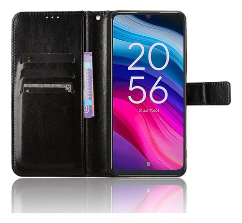 Carcasa Para Tcl 50 Se 4g Tarjetero Funda Tipo Libro