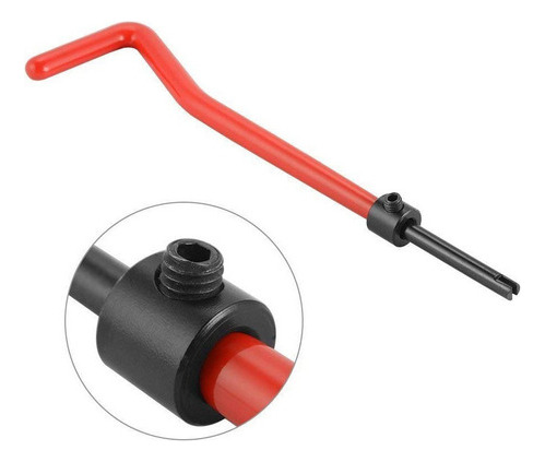 Kit De Inserção De Reparo De Rosca Métrica 30pcs M6 * 1.0