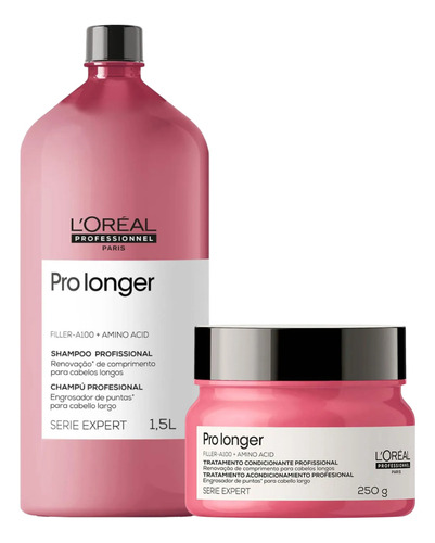 L'oréal Professionnel Pro Longer Shampoo 1,5l + Máscara 250g