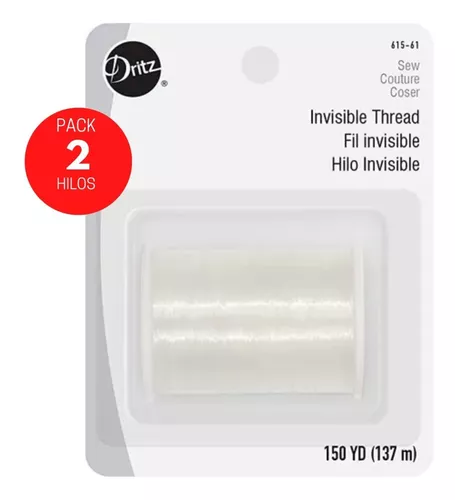 Pack 2 Hilo Invisible 150 Yardas Dritz