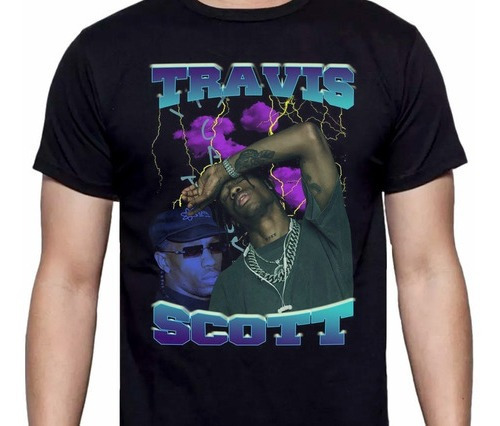 Travis Scott - Diseño 1 - Rap / Hip Hop Polera- Cyco Records