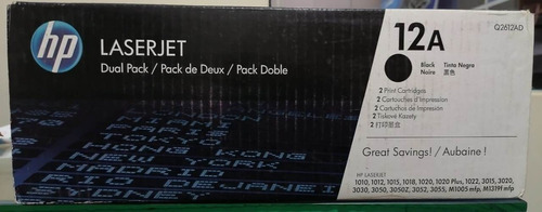 Toner 12a Doble Pack