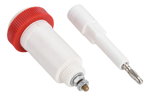 Conectores De Alto Voltaje Banana Plug Con Conector Blanco Y