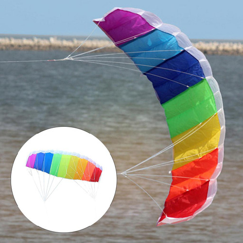 Acrobacias Portátiles Power Kite Playa Parafoil 2,7 M