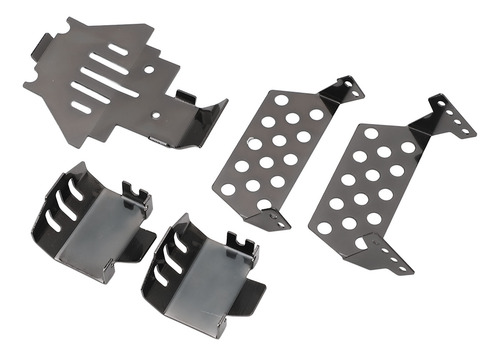 Conjunto De Armaduras Rc Chassis Protector De Acero Inoxidab