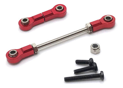 Upgrade Link Rod Control Remoto Coche 1/28 Kit De Rojo