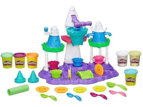 Set de masa para modelar Play Doh Ice Cream Castle