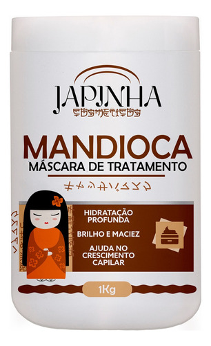 Hidratação Profunda De Extrato De Mandioca Profissional