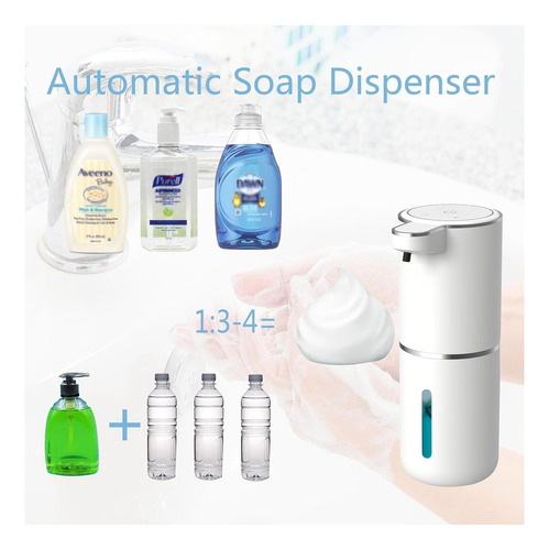 Igni Dispensador Automático De Jabón En Espuma, Recargable,