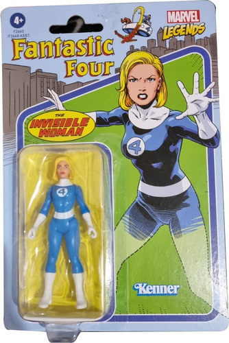 Mujer Invisible Marvel Legends Retro