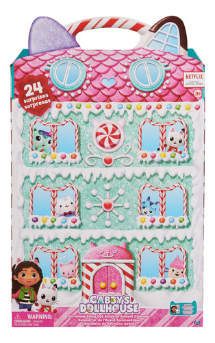 Calendario De Adviento Gabby's Dollhouse 2023 Con 24 Juguete