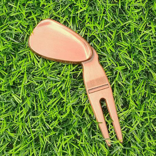 Herramienta De Reparación De Chuletas De Golf, Bronce