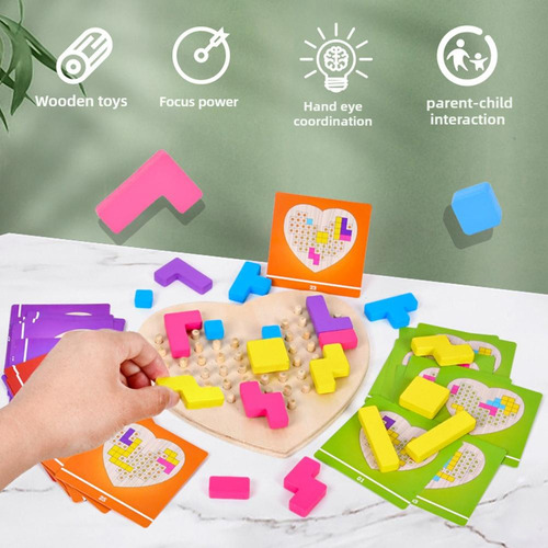 Juego De Rompecabezas 3d Para Niños, Bloques De Construcción