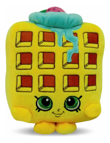 Lee Detalle!!! Shopkins Waffle Sue Peluche De 23 X 16 Cm