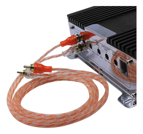 Cable Rca Car Audio Libre De Oxigeno 1.8mts Cobre War Audio