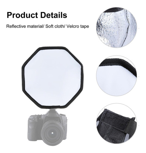 Difusor De Flash Para Flash Difusor De Flash Softbox Plegabl