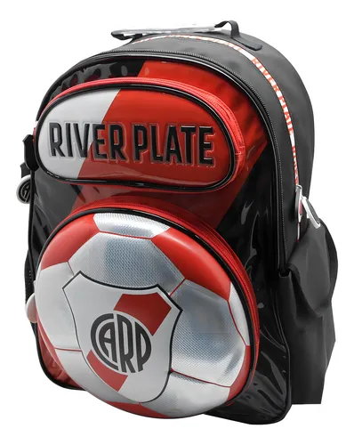 comprar Mochila Escolar Cresko 16p River Plate Boca Juniors Espalda