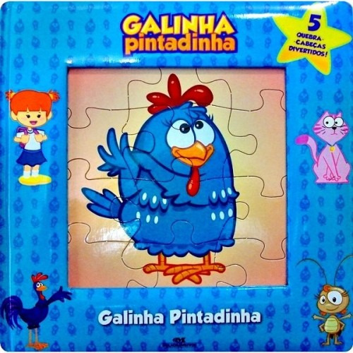 Galinha Pintadinha: Contém 5 Quebra-cabeças Divertidos! 