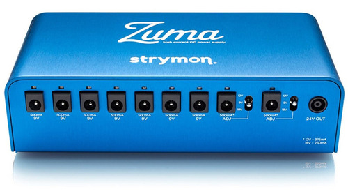 Suministro de pedal alto Strymon Zuma 9 V, 9 salidas, 500 mA