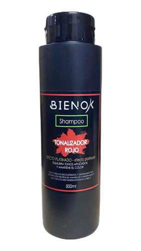 Pack X 6 Shampoo Matizador Rojo Bienok