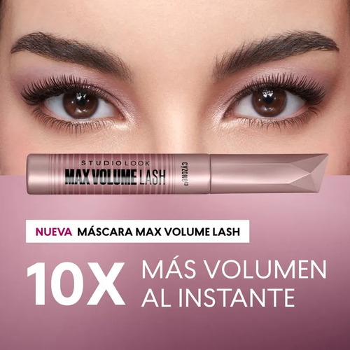 Mascara De Pestañas Max Volume Lash Studio Look De Cyzone